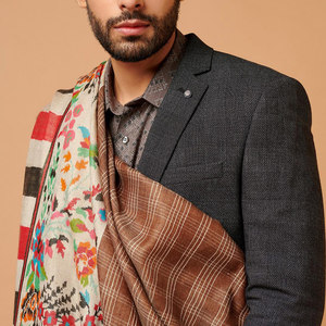 Chal elegante y suave para hombre, tela cálida de primera calidad, cómodo para el invierno, accesorio de moda clásico, elegante y tradicional para hombre - Product Image 3