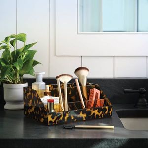 Organizer per il Trucco con Stampa Leopardata - Product Image 4
