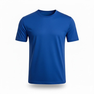 Camiseta Casual de Manga Corta para Hombre, Talla Grande, Poliéster/Algodón, 220g, Tejido Jersey, Cuello Redondo, Impresión Serigráfica, Transpirable - Product Image 4