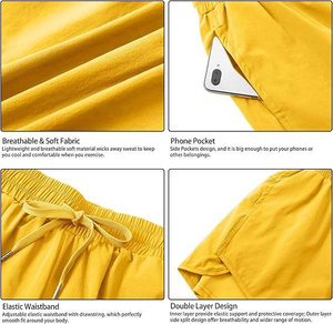 Shorts décontractés pour femmes, taille haute, pour l'été, la rue et la gym - Product Image 5