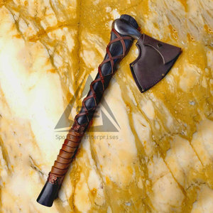 Premium Quality Durable Material Bearded <b>Axe</b> Carbon/Stainless Steel Blade Wood <b>Handle</b> for Cutting Woodworking 3-Year Warranty - Product Image 2