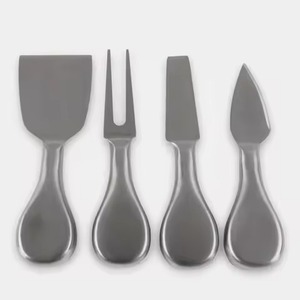 ชุดมีดชีสสแตนเลสสไตล์วินเทจ อุปกรณ์ตัดชีส อุปกรณ์เสิร์ฟในครัว สำหรับใช้รับประทานอาหาร - Product Image 3