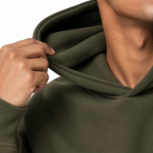 Sudadera con capucha oversize de algodón pesado para hombre, con hombros caídos, efecto desgastado por el sol, estilo streetwear, venta al por mayor - Product Image 6