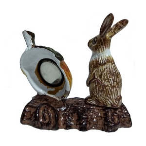 Aluminium Rabbit Table <b>Clock</b> Corporate Gift Diwali Gift Unique Contemporary Design Mechanical Movement Hot Selling - Product Image 2