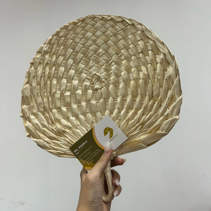 Natural Bamboo Hand Fan Handmade <b>Cooling</b> Fan Vietnam Factory Bulk Manufacturer Export - Product Image 1