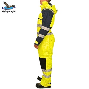 Vêtements de travail en coton OEM, veste et pantalon durables, multi-poches, vêtements de travail industriels - Product Image 3