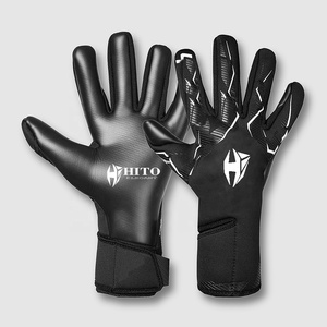 Guantes de Portero Profesionales, Palma Delantera de Látex Alemán de 4 mm, Dorso de Silicona con Estampado, Corte de Rodillo Negativo, Correa Elástica Extraíble - Product Image 5