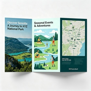 Folleto de papel plegado impreso en blanco y negro personalizado Mini libro de instrucciones <span class=keywords><strong>Manual</strong></span> de usuario con impresión en color - Product Image 6