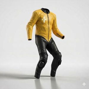 ชุดมอเตอร์ไซค์หนังแท้สำหรับแข่งรถ ฤดูหนาว แบบสั่งทำพิเศษ คุณภาพพรีเมียม ดีไซน์ทันสมัย ชุดหนังมอเตอร์ไซค์สำหรับผู้ชาย รุ่นล่าสุด - Product Image 6
