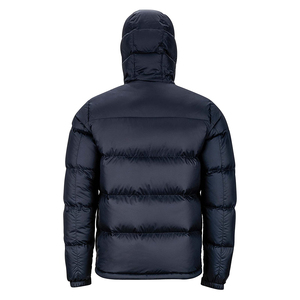 Chaqueta de Plumón Ligera con Capucha para Hombre, Chaqueta de Invierno con Cierre de Cremallera, Color Sólido, con Bolsillos, Ropa para Actividades al Aire Libre y Senderismo - Product Image 2