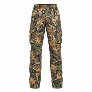 <b>Camouflage</b> Winter Hunting <b>Jacket</b> and Pants Set Waterproof Windproof Breathable Soft Shell Polyester Outdoor Apparel for <b>Men</b> - Product Image 4