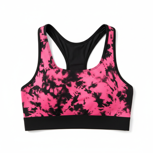 Sujetador Deportivo de Alta Sujeción para Mujer, Diseño Personalizado OEM, Ecológico, Transpirable, con Estampado Digital, Antigolpes, Top Deportivo para Yoga y Fitness - Product Image 4