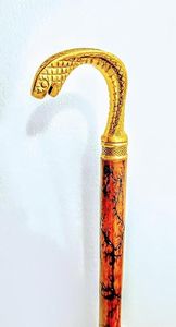 Bastón de Senderismo Plegable de Lujo de Alta Calidad, con Mango de Madera, Hecho a Mano, al Mejor Precio - Product Image 4