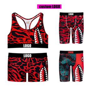 Soutiens-gorge de sport sans couture personnalisés avec logo imprimé sur le devant, vente en gros, écologiques, en spandex et polyester, pour la gym et le yoga, fabricant et fournisseur - Product Image 6
