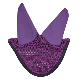 Redes para Orejas de Caballo de Tela de Malla Transpirable Ligera de Alta Calidad con Logotipo Personalizado para Todas las Razas de Caballos - Venta al por Mayor - Product Image 1