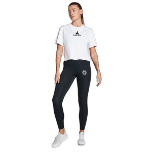 T-shirt basique surdimensionné pour femmes, fabricant en gros, tee-shirt en coton uni, vêtements à marque privée - Product Image 2