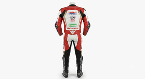 Traje de Carreras MotoCP de Stefan Bradl, Traje de Cuero de Una Pieza Premium para Pista con Protectores Deslizantes, Mono/Traje OEM con Certificación CE - Product Image 2