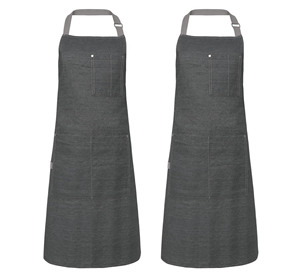 Back leather Heavy Duty high quality Adjustable Working <b>Apron</b> <b>Kitchen</b> Use Daily Wear Green ColorCleaning Cross - Product Image 6