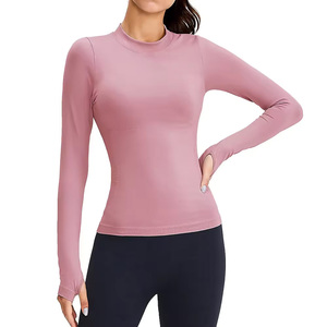 Camisetas de Moda Urbana para Mujer al por Mayor, Manga Larga, Marca Privada, Logotipo Personalizado, Estampado Puff de Algodón Oversize, EE. UU. - Product Image 1
