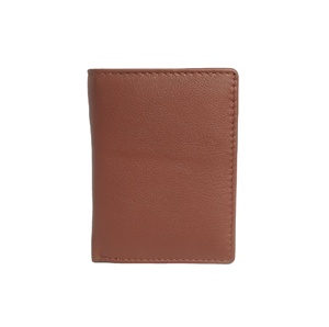 Carteras de cuero para hombre con tarjetero triple, fáciles de llevar, compartimento para efectivo con forro Chairman, protección RFID, diseño abierto y corto. Precios negociables. - Product Image 1