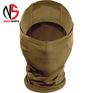 Balaclava de qualité supérieure 100% polyester avec broderie de logo personnalisé, accessoire de moto respirant pour adultes, fabriqué à Nurak - Product Image 1
