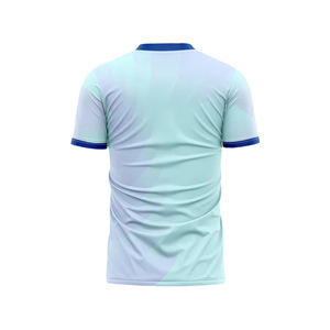 เสื้อฟุตบอลผู้ชาย ผ้าทนทาน ซักง่าย ระบายอากาศได้ดี สวมใส่สบาย ไม่ยับง่าย แขนสั้น ชุดกีฬา - Product Image 4