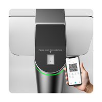 COOLCODE EE IP66 Lector de Códigos QR Dinámico 2D, Escáner de Código de Barras de Montaje Fijo a Prueba de Agua con Interfaz USB RS232 en Existencia