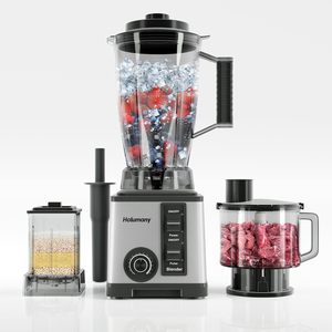 Licuadora Profesional para Cocina, Licuadora de Sobremesa de 1200W para Smoothies y Batidos, Licuadora y Procesador de Alimentos Combinados con Jarra de 100oz - Product Image 1