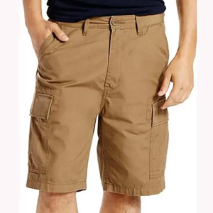 Wholesale Outdoor Athletic Plain Pocket 100% Cotton Fishing <b>Shorts</b> Men <b>Cargo</b> <b>Shorts</b> Knee Length Streetwear Men <b>Shorts</b> - Product Image 5