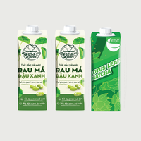 Boissons de Malt en poudre de céréales pour petit déjeuner, produits du Vietnam, emballage aseptique, boîte de céréales, feuille de Lotus, Matcha, céréales