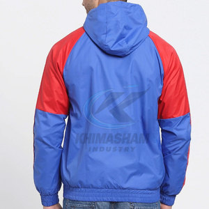 Breathable Eco-Friendly Men's Winter Windbreaker <b>Jacket</b> with Stand Collar Front Logo <b>Hooded</b> Casual Design at Reasonable Price - Product Image 4