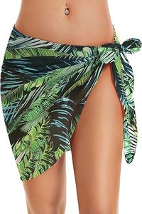 Pareo de diseñador para mujer con borlas, ligero, para playa o traje de baño - Product Image 1