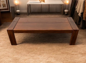 Mesa de Centro Moderna Personalizable, Mesa de Centro Industrial de Metal y Madera con Estante de Almacenamiento para Sala de Estar, Oficina, Dormitorio - Product Image 2