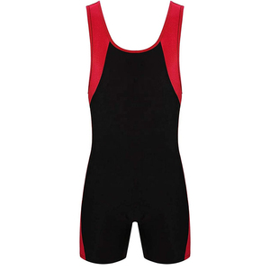 Combinaison de lutte pour homme, ajustée, extensible, en spandex et polyester, vêtements de sport compressifs, vêtements d'entraînement de lutte pour adulte, vêtements de sport pour homme - Product Image 1