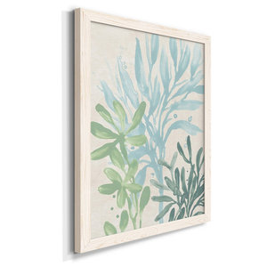 Plaque d'art mural en jonc de mer encadré imprimé côtier Swaying Seagrass II - Product Image 6