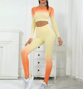 Leggings de sport taille haute sans couture pour femme, effet push-up, pour la course, le fitness et le yoga - Product Image 4