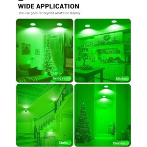 Lampadina LED Verde JandCase BR30 11W (Equivalente a 100W) 900lm Non Dimmerabile, Certificata CEILING per Illuminazione a Soffitto - Product Image 4