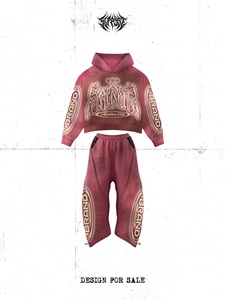Conjunto Deportivo Unisex SANTA, Sudadera con Capucha y Manga Larga, Estampado por Sublimación, Transpirable, Poliéster, Otoño, Corte Regular para Adultos - Product Image 3