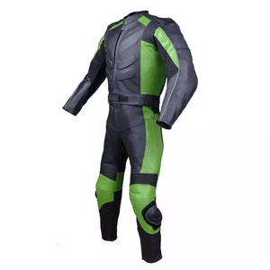 Traje de Motocicleta de Cuero Personalizado, Impermeable, Cortavientos, de Talla Grande, para Hombre, con Protección Completa del Cuerpo - Product Image 6