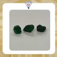 Pierre brute de grenat tsavorite naturel 24,30 carats, pierre précieuse verte lâche de qualité AAA, provenance Kenya, qualité gemme, vente en gros