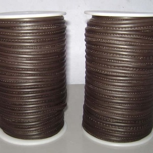 Cordon en cuir Nappa de haute qualité, finition cirée effet reptile, écologique, 50m, sangles cousues pour chaussures, sacs, vêtements, bijoux - Product Image 2