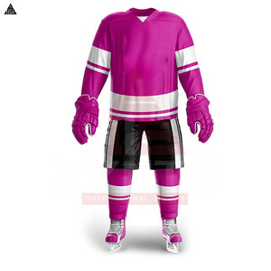 Nouvel uniforme de hockey sur glace très demandé, 100 % polyester, avec logo personnalisé, pour un usage décontracté et sportif. - Product Image 4