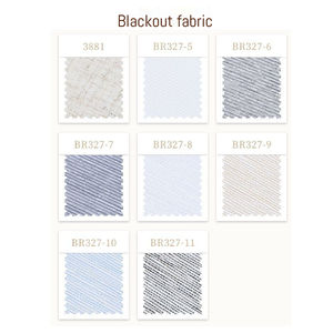 Stores romains intelligents occultants à 100 % avec télécommande, stores électriques jour et nuit, stores modernes à <span class=keywords><strong>double</strong></span> couche Tuya Zigbee - Product Image 4