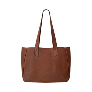 Bolso Tote Casual de Alta Calidad, Cuero Brillante, Estilo Moderno, Bolso de Hombro Compacto y Duradero para Mujer, Logotipo Personalizado para Negocios - Product Image 3