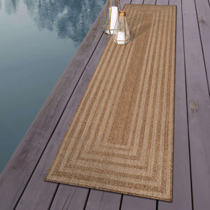 Alfombra Tejida Plana de Yute Natural Antideslizante para Interiores/Exteriores, Estilo Geométrico, Fácil de Cuidar, Personalizable, de Venta Caliente - Product Image 3