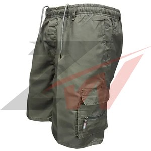 Pantalones Cortos Cargo Profesionales de Verano, Transpirables, Cómodos, Estilo Retro, Holgados, con Bolsillos Grandes, de Cinco Puntos - Product Image 3