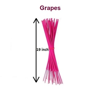 Bâtons d'encens naturels aux raisins de 19 pouces, best-sellers, en vrac (Rose) - Product Image 1