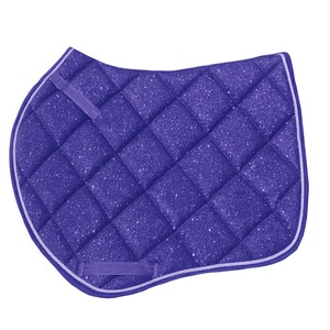 Nouveau 2024 coussin de selle pailleté tout usage équitation tapis de selle personnalisé conception personnalisée en gros tissu confort respirant - Product Image 3