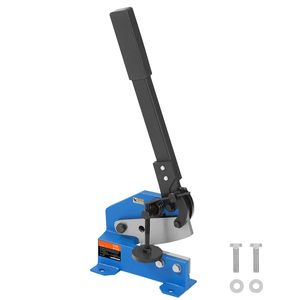 Cesoia Manuale da 5 Pollici per Lavorazione Lamiere Metalliche, Taglierina da Banco HS 5, Materiale Q235, Ingranaggi per Lavorazioni Artigianali in Acciaio Spesso - Product Image 6