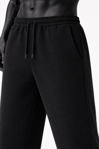 Unisex Loose Wide Leg <b>Lounge</b> Pants Elastic Waist Casual Trousers Wholesale Customization Supplier Bulk Production - Product Image 6